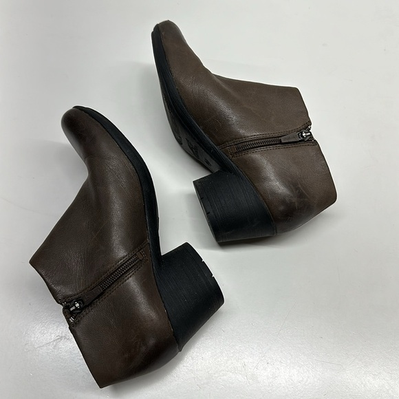 Dansko Raina Ankle Boot Boots Burnished Calf Chestnut Brown Leather 36 5.5 - 6 - Picture 7 of 11